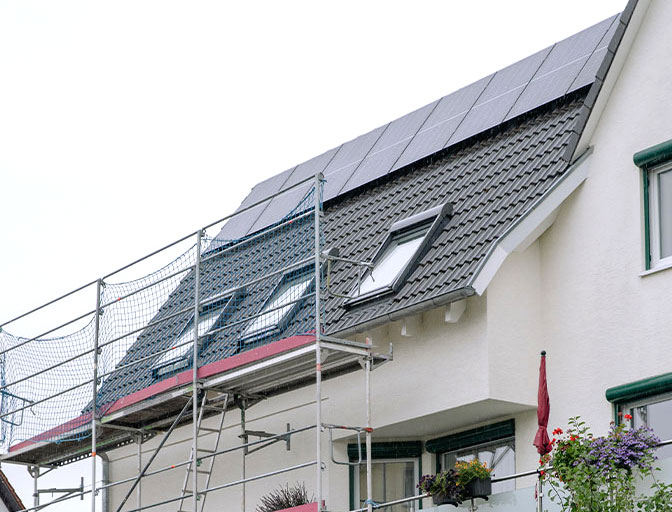 PV Anlage in Leinfelden Echterdingen Haus